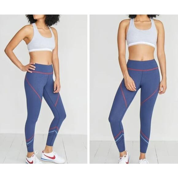 Marine Layer Mia Sport Legging in Navy - Size L - Picture 1 of 6